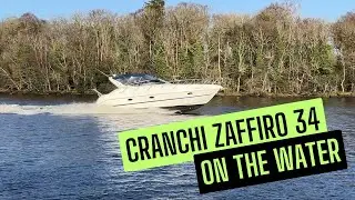 Cranchi Zaffiro 34 w/ Twin Volvo Penta D4, 2x 260HP Sterndrives — Virtual Sea Trial