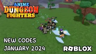 Roblox Anime Dungeon Fighters Simulator New Codes January 2024