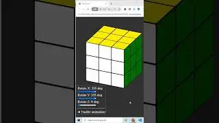 Unravel the Code: Rubik's Cube Animation Tutorial with HTML & CSS! 🎲✨