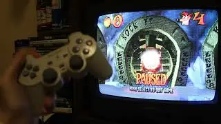 PS1 Crash 2 has always had analog support, the definite proof (1080p)