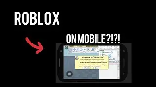 Roblox Studio on Mobile?!