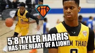 5'8 Tyler Harris Will GIVE YOU BUCKETS!! | Best Pound for Pound Scorer in the Country??