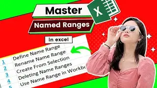 Mastering Named Ranges in Excel | Named ranges in excel formulas