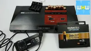 Running a SEGA MASTER SYSTEM on JUST AA BATTERIES?