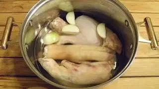 Pork leg jelly