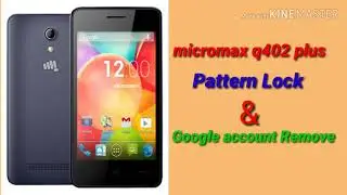 Micromax Q402 plus  Pattern Lock and Google account remove on infinity CM2 Dongle