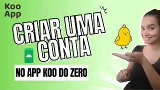 Como Criar Uma Conta no Koo App