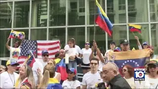 South Florida rallies amid Venezuelan election dispute