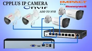 Honeywell impact NVR add Cp Plus camera using onvif protocol