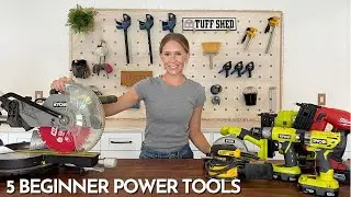 Top 5 Beginner Power Tools for DIY