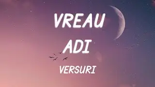 ADI - Vreau (Versuri/Lyrics)