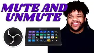 How to mute and unmute audio in obs studio on the streamdeck