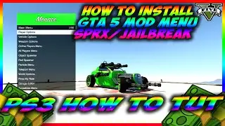 GTA 5 HOW TO INSTALL SPRX MENU'S ON A JAILBROKEN PS3 *(CFW TUTORIAL)* BY DUTCHWEEDNL88