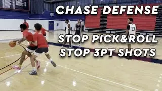 A Basketball Defense That The Offense Won't Solve: The Chase Defense