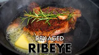 Buying and Cooking Dry-Aged Ribeye Steak in a Cast Iron Pan