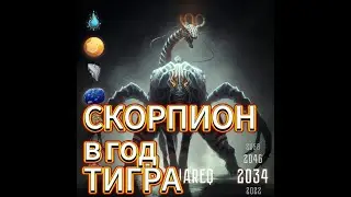 Баланс человека, рожденного в год Тигра под знаком Скорпиона: Путь к гармонии и успеху