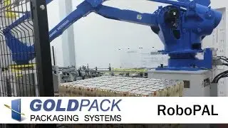 Роботизированная система укладки групповой упаковки, Goldpack Robopal
