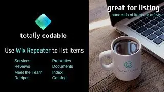 How to use Wix Repeaters | Create Property Listing, Directory