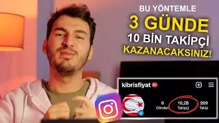 3 Günde 10 Bin İnstagram Takipçi Arttırma