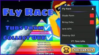 Fly Race Script | Hydrogen Script | Auto tuds, Collect Orb (Paradis Update)