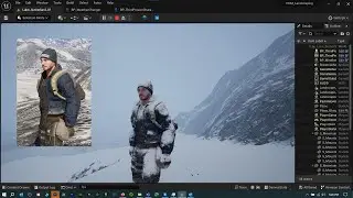 Unreal 5 | Sunshine to Snow Storm in 30 Seconds | UDS Dynamic Weather | UE4 UE5