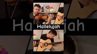HALLELUJAH - Violin & Guitar cover #shorts #cover #hallelujah