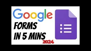 How To Create Google Form | Google Forms Tutorial 2024