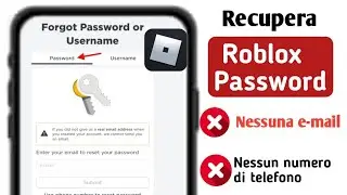 Come reimpostare la password di Roblox senza e-mail (2024) - Recupera il tuo account Roblox