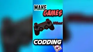 How to make Game without Coding | How to make games ?| #shorts #tipsandtricks #viral #trending