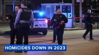 Chicago homicides see 13% decrease in 2023, crime data shows