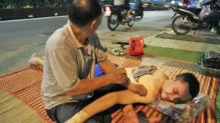 ASMR 2$ Highway massage in Vietnam, Ho Chi Minh