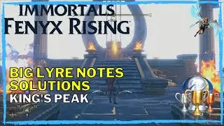 Immortals Fenyx Rising - Big Lyre Notes Solutions [King's Peak]