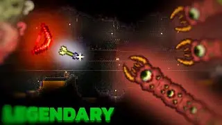 Terraria Legendary Mode: Eater of Worlds Boss Fight (No Commentary)