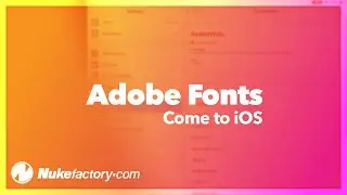 Adobe Fonts Come to iOS 13