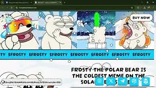 What is Frosty the Polar Bear (FROSTY) Coin | Review About FROSTY Token