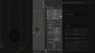 HOW TO CREATE FIRE IN BLENDER UNDER 1 MIN  #blenderguru #blender  #creativeblender #fire