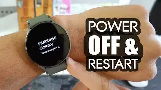 How to Force Turn OFF/Restart Samsung Galaxy Watch 7 - Frozen Screen Fix