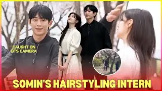 Jung Haein as Jung Somin's Hairstyling Intern (Compilation), He's so touchy! | Love Next Door