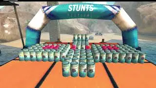 Car stunt race: mega ramps roadster bombastic 3 complete || big tank blast drive gameplay