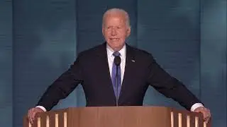 President Biden gives enthusiastic endorsement of Kamala Harris at Democratic National Convention