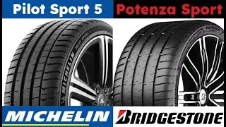 Michelin Pilot Sport 5 vs Bridgestone Potenza Sport