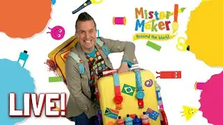 🔴 Mister Maker Around The World LIVE! | Arts and Crafts