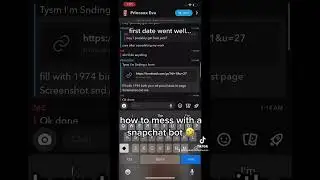 how to make snapchat bots mad 🤣