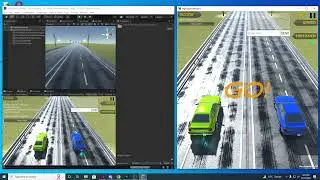 Unity Engine | Mirror Networking - Traffic Racer Game (Highway Racer)