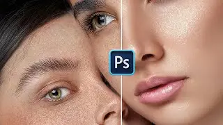 Skin Retouching in Photoshop with Generative Fill AI | NO PLUGINS