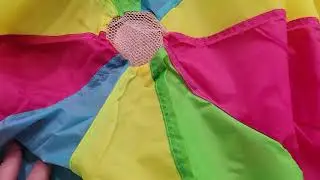 Dessnill 6 5 Foot Kids Play Parachute for Kids Review, Great for the backyard