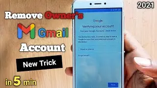Please sign in using one of the owner's account for this device Redmi 4 | Remove old Gmail account