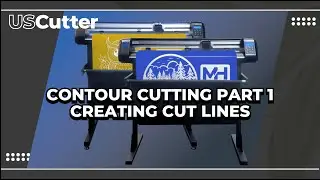 How To Contour Cut With The MH200 & MH300 - Part 1 - Creating Cut Lines