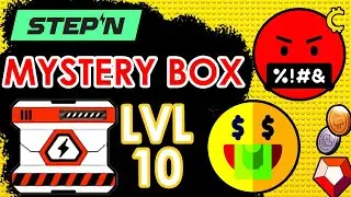 STEPN MYSTERY BOX LVL 10 | НЕ ВЕРЮ СВОИМ ГЛАЗАМ !!!  РЕЗУЛЬТАТ ЗА 2 НЕДЕЛИ | СУНДУКИ 10 ВЫГОДНО?