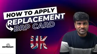 How to apply for replacement BRP | Lost or stolen BRP outside or inside UK